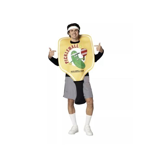 Halloween Costume Adult Unisex Costume Pickleball Club One Size Fits Most NWT - Picture 6 of 6